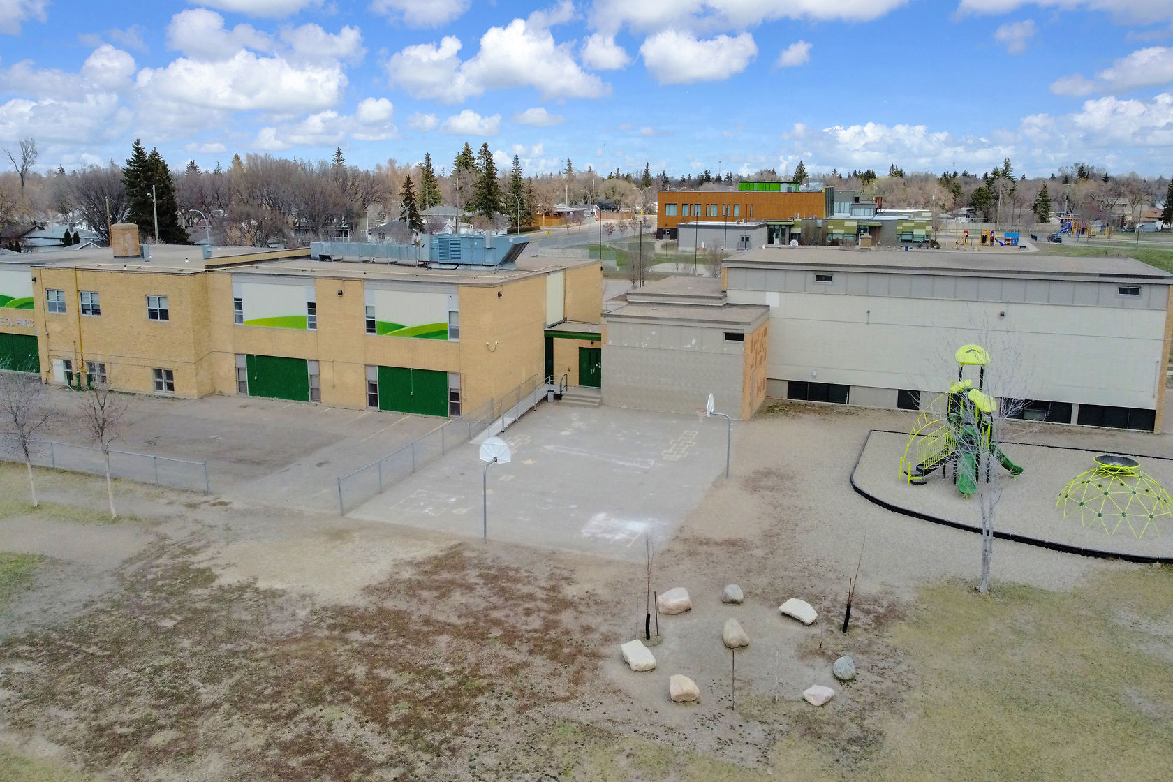 Overhead View - New Campus